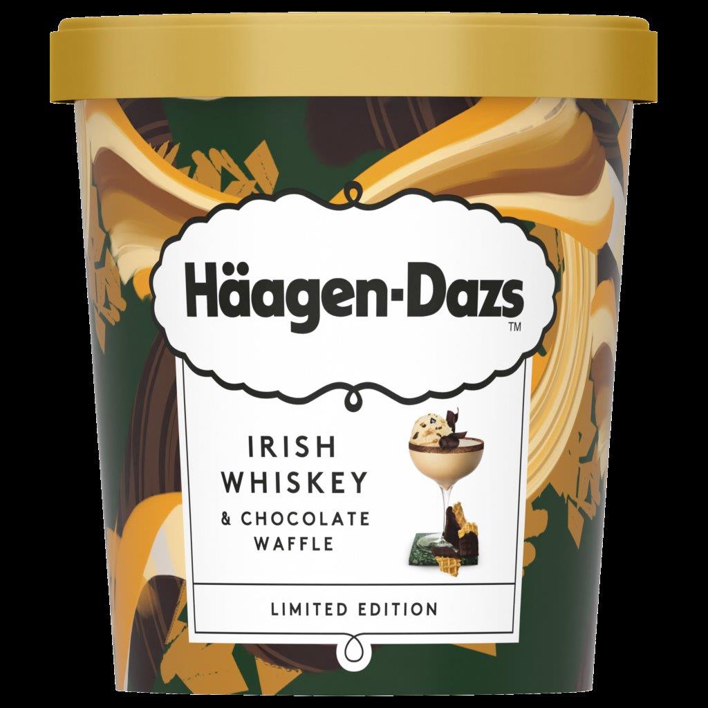 Haagen-Dazs Irish Whiskey & Waffle Ice Cream