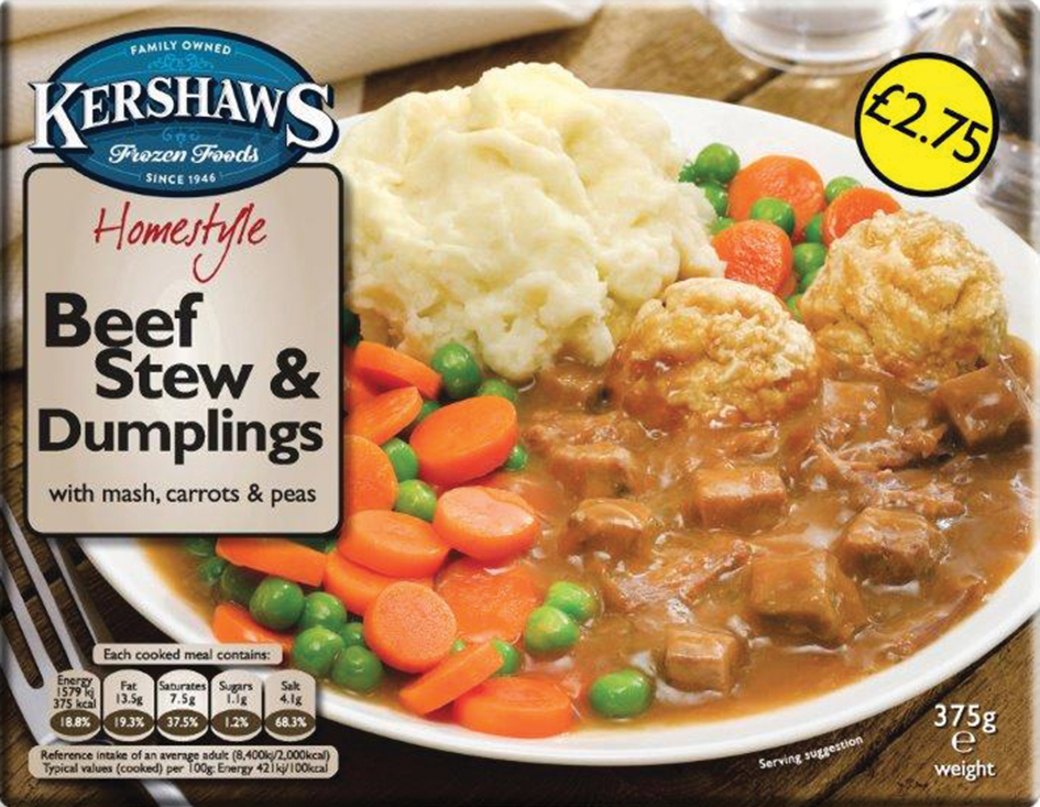 Kershaw's Beef Stew & Dumplings
