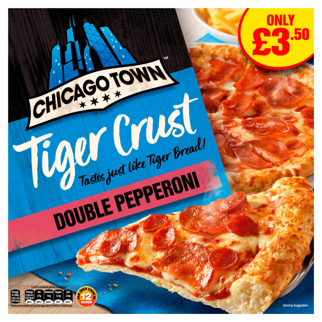 Chicago Town Tiger Crust Pepperoni Pizza