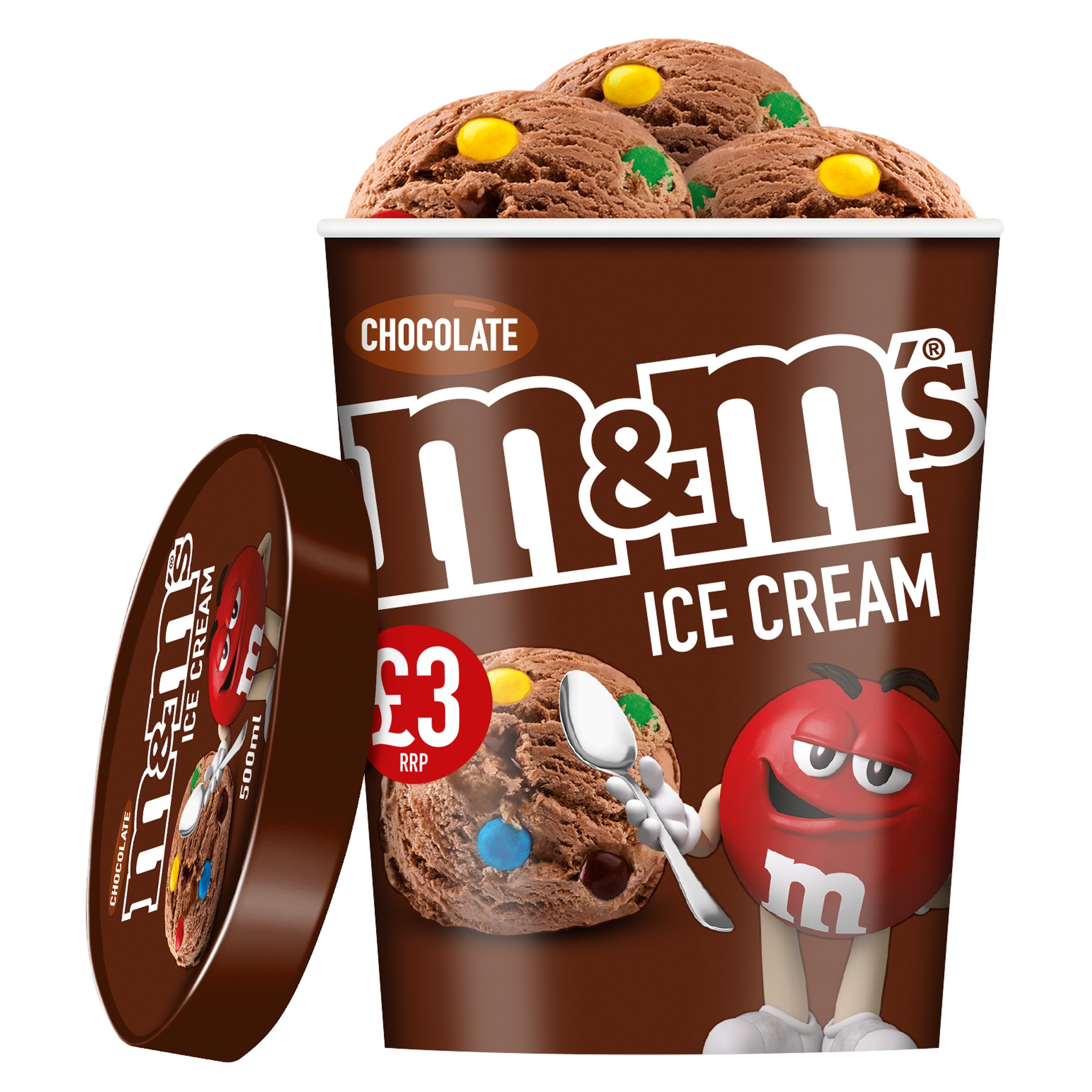 M&M Ice Cream Tub