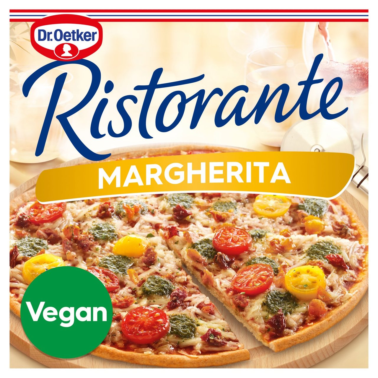 Ristorante Pizza Margherita Pomodori