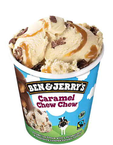 Ben & Jerry's Caramel Chew Chew Ice Cream
