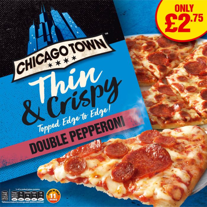 Chicago Town Thin Pepperoni Pizza