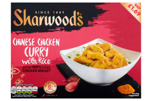 Sharwoods Chinese Chicken Curry With Rice Wholesale