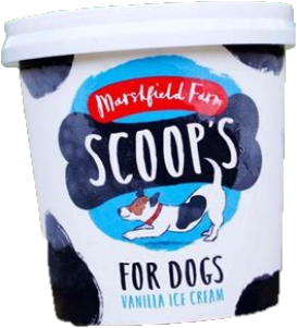 Mini Scoop Dog Vanilla Ice cream