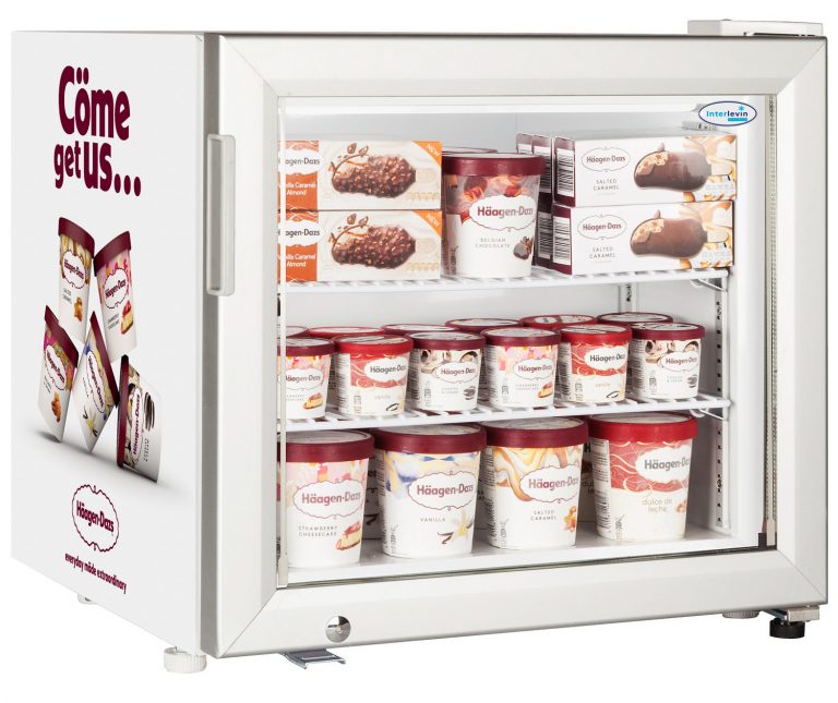 Haagen-Dazs UF50G HD Reach Ice Cream Freezers | Direct Wholesale Foods | Wholesale Ice Cream & Frozen Food Supplier London