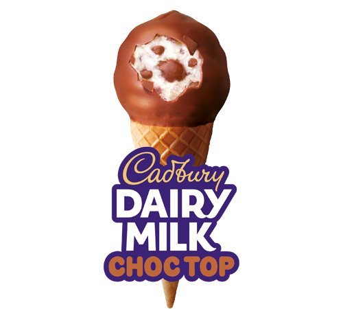 DWF - Cadbury Dairy Milk Choc Top Cone - Impulse Ice Cream - Direct Wholesale Foods