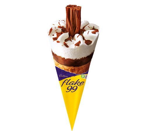 DWF - Cadbury Flake 99 Cone - Impulse Ice Cream - Direct Wholesale Foods