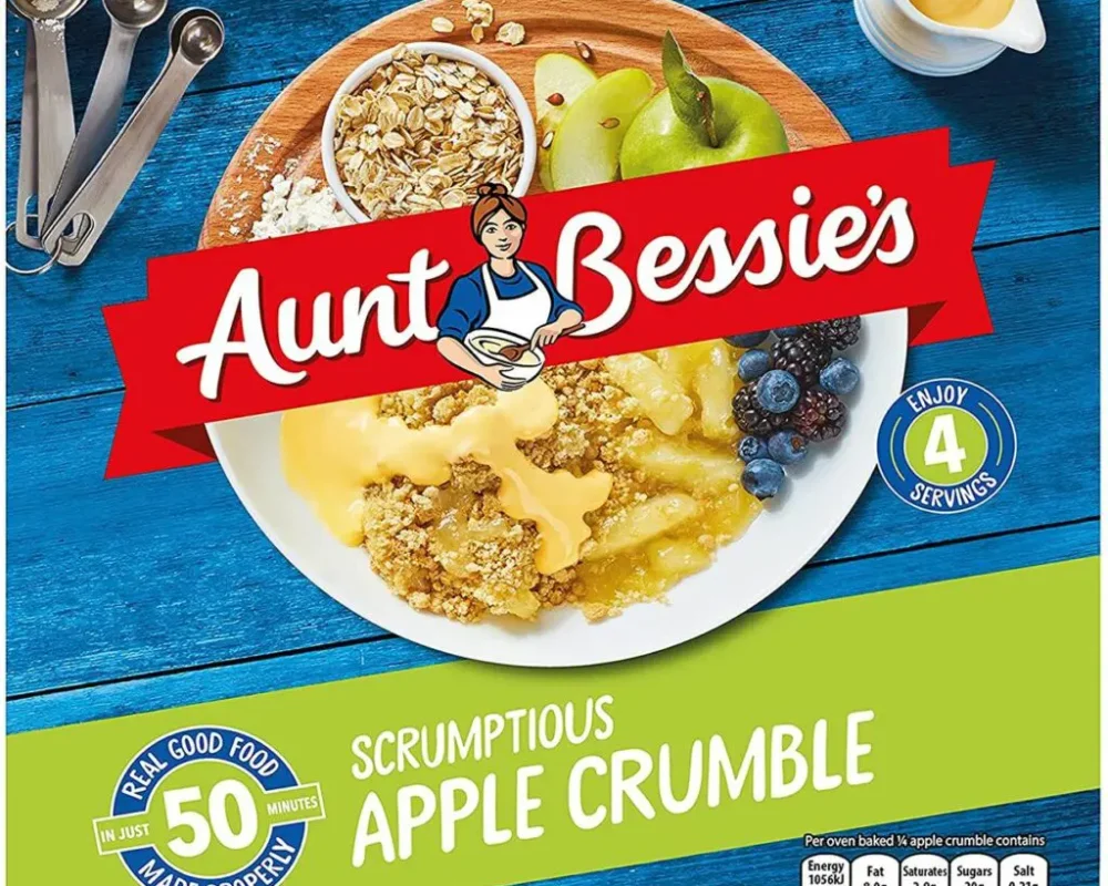 Aunt Bessie’s Apple Crumble
