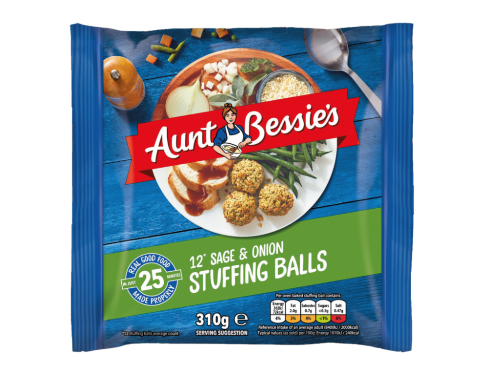 Aunt Bessie’s Sage & Onion Stuffing Balls
