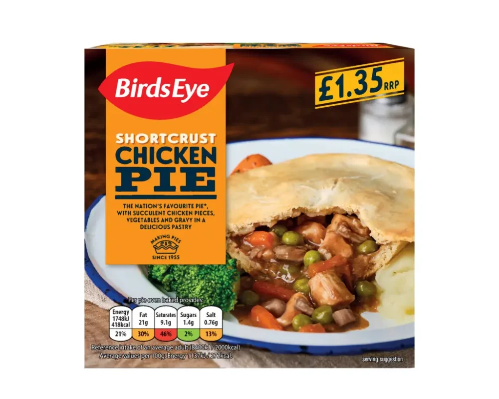 BirdsEye Chicken and Veg Pie