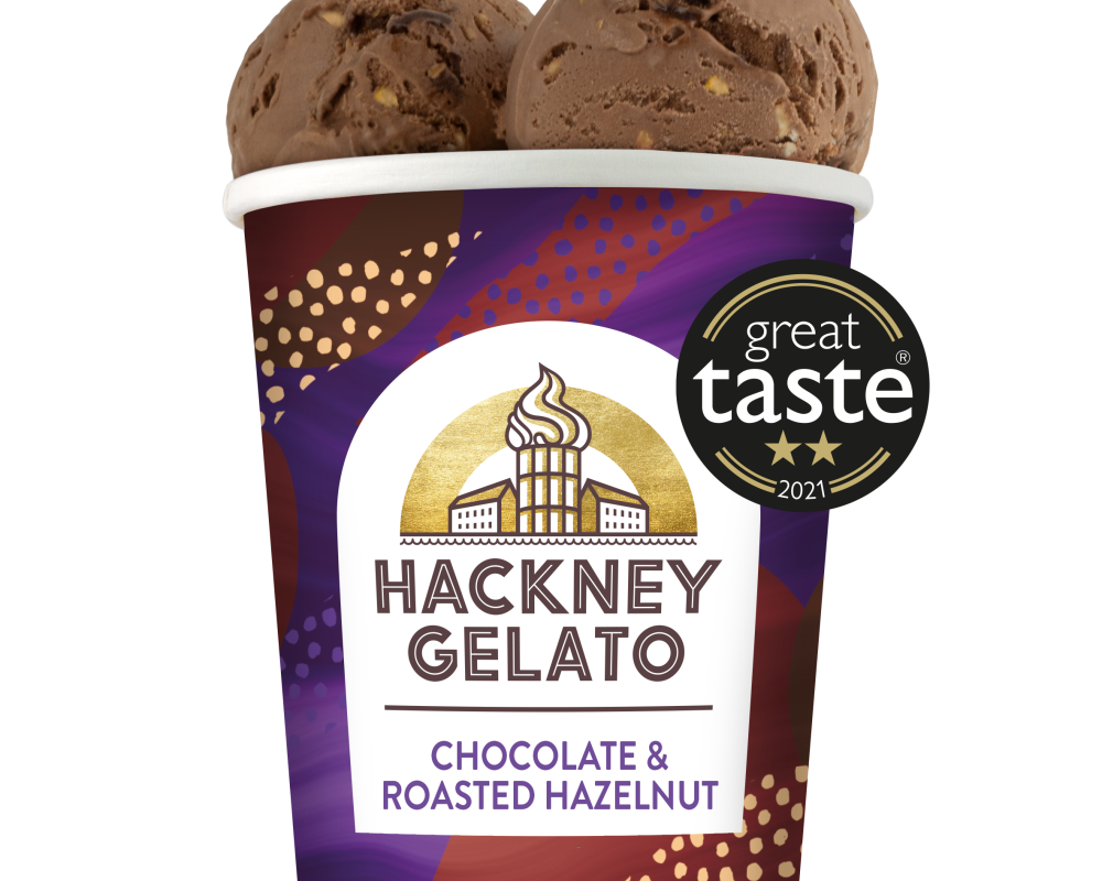 Hackney Gelato Chocolate and Hazelnut Ice Cream