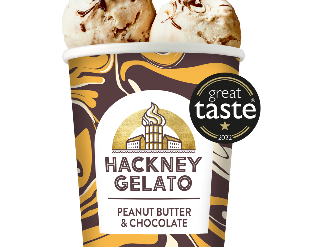 Hackney Gelato Peanut Butter and Chocolate Ice Cream