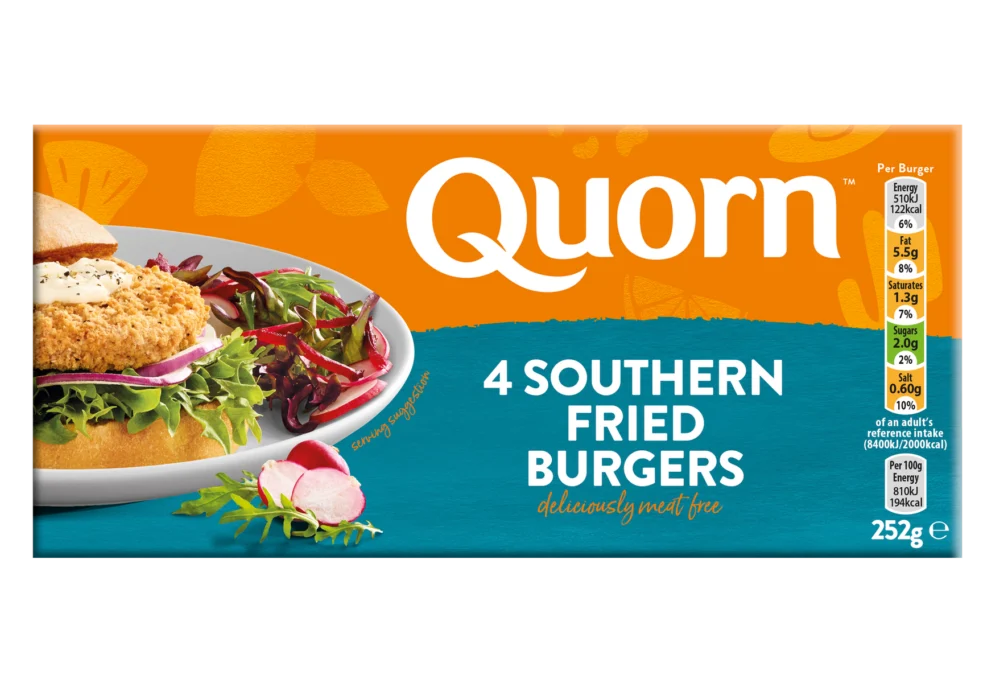 Quorn 4 Southern Fried Burgers