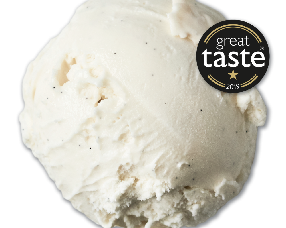 Hackney Gelato Madagascan Vanilla Scooping Ice Cream