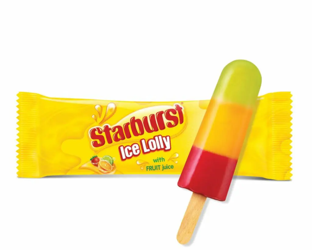 Starburst Ice Lolly