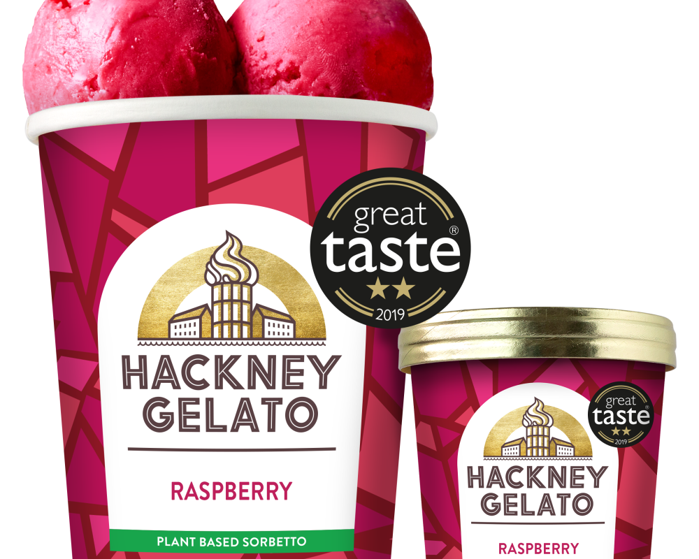 Hackney Gelato Raspberry Sorbetto