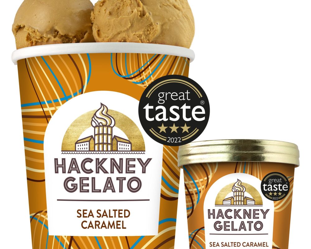 Hackney Gelato Sea Salted Caramel Ice Cream