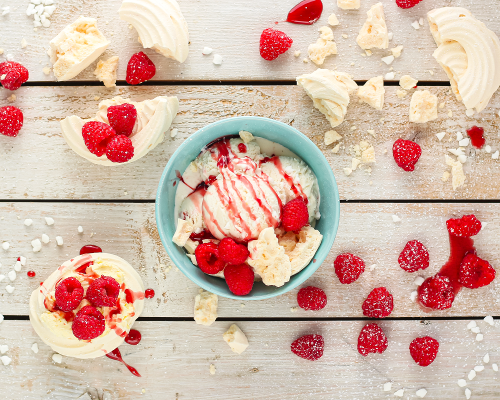 Marshfield Raspberry Pavlova
