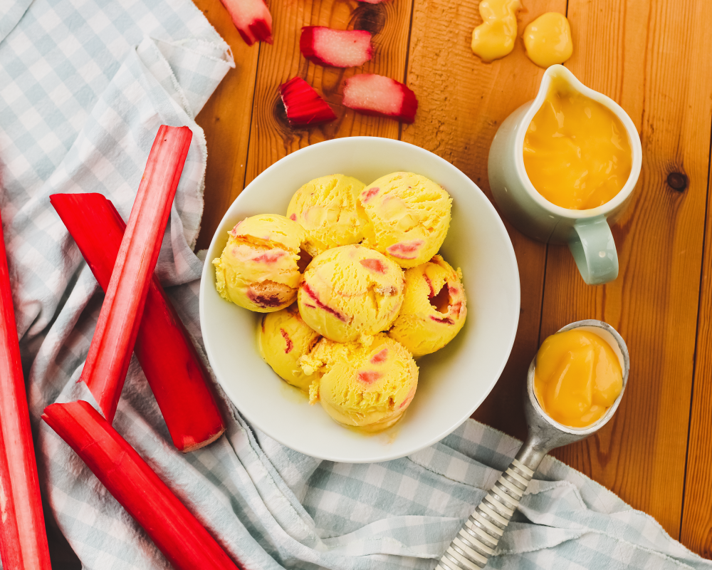 1. Rhubarb and Custard