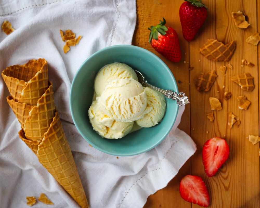 Marshfield Vanilla in Clotted Cream