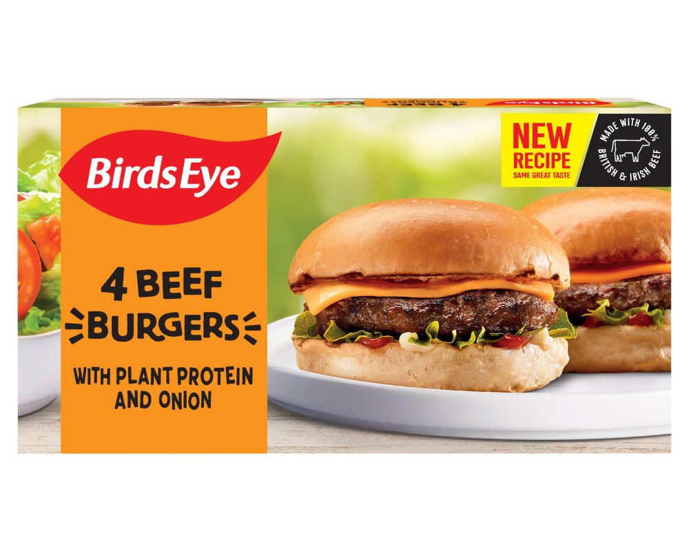 BirdsEye Beef Burgers