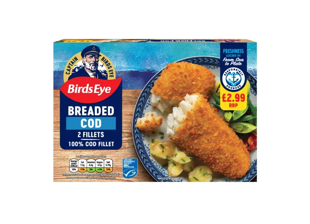 BirdsEye Breaded Cod Fillets