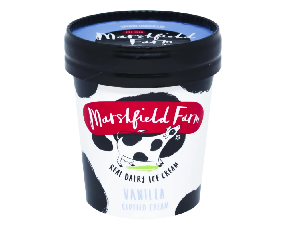 Marshfield Clotted Cream Vanilla Mini Cup