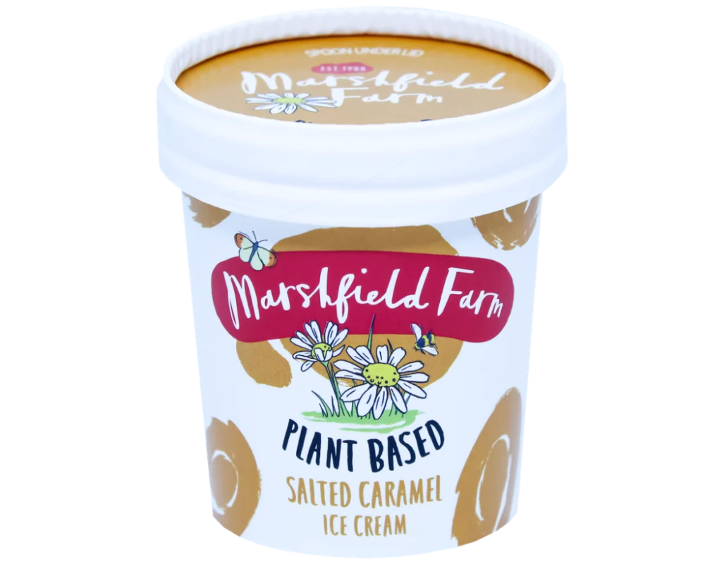 Marshfield Plant Based Salted Caramel Mini Cup