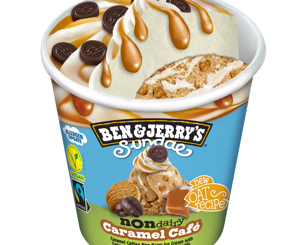 Ben and Jerrys Sundae ND Caramel Cafe