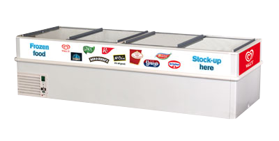 DWF Frozen Food Freezers DC-VT250 Island Freezer