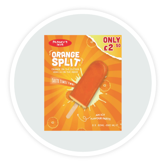 DWF - Cadbury Dairy Milk Caramel Stick - Impulse Ice Cream - Direct Wholesale Foods