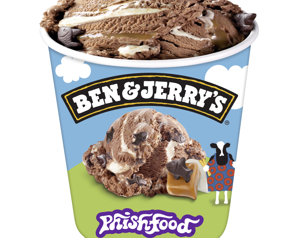 Ben and Jerry's Phish Food