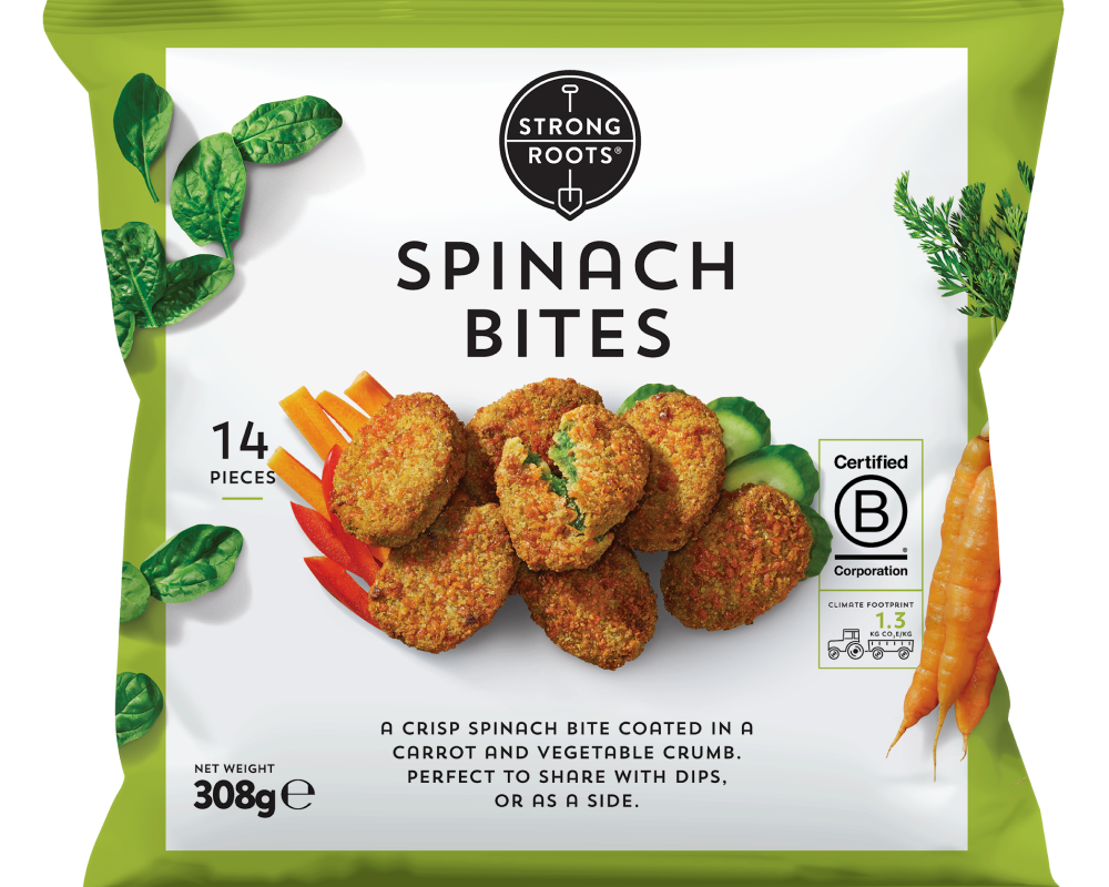 Strong Roots Spinach Bites