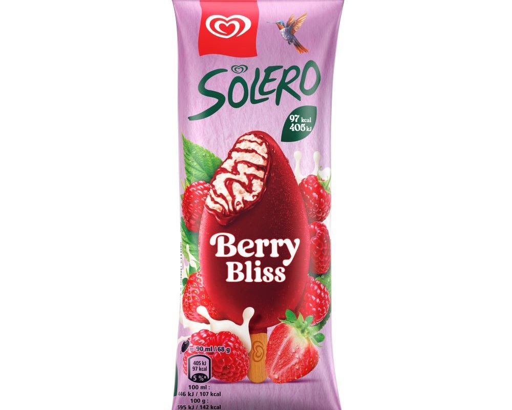 Solero Ice Cream Sticks Berry Bliss