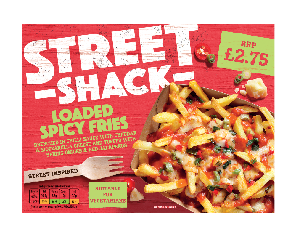 Street Shack Loaded Spicy Fries