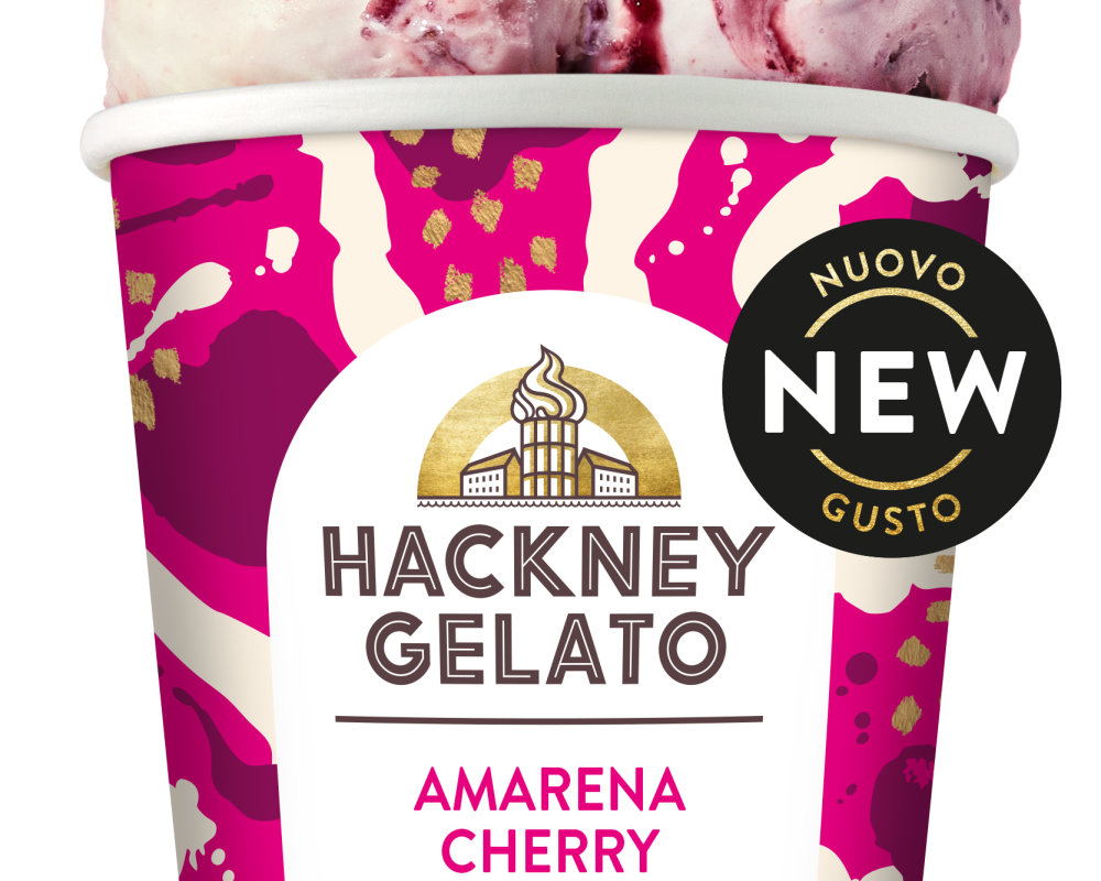 Hackney Gelato Amarena Cherry Cheesecake Gelato