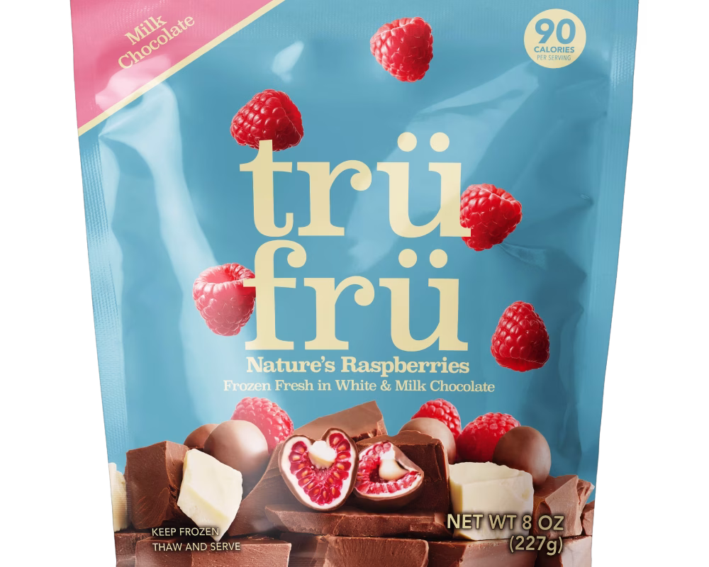 TruFru Raspberries In White & Milk Chocolate