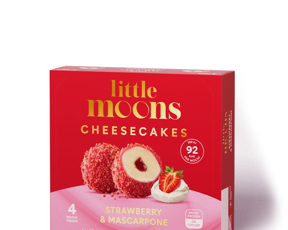 Little Moons Strawberry & Mascarpone Mochi Cheesecakes
